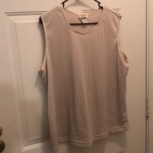 Sleeveless Alia scoop neck